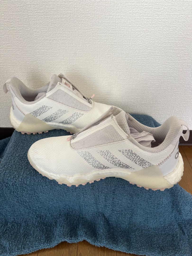 人気　adidas  アディダスコードカオス　ピンク24.5