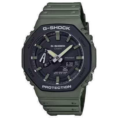 G-SHOCK カシオーク　ミリタリーグリーン×ブラック