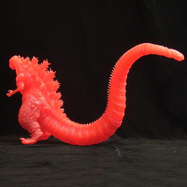 東宝大怪獣シリーズ シン・ゴジラ ソフビ組立キット 限定版2種