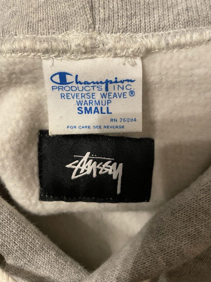 Stussy champion パーカー　Sサイズ　グレー