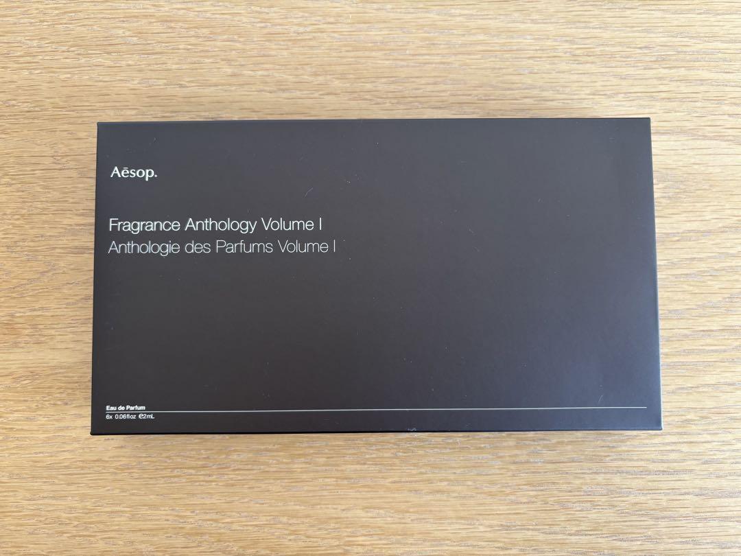 【新品未使用】Aesop Fragrance Anthology 6本入 Fragrance Anthology Volume I | Aesop