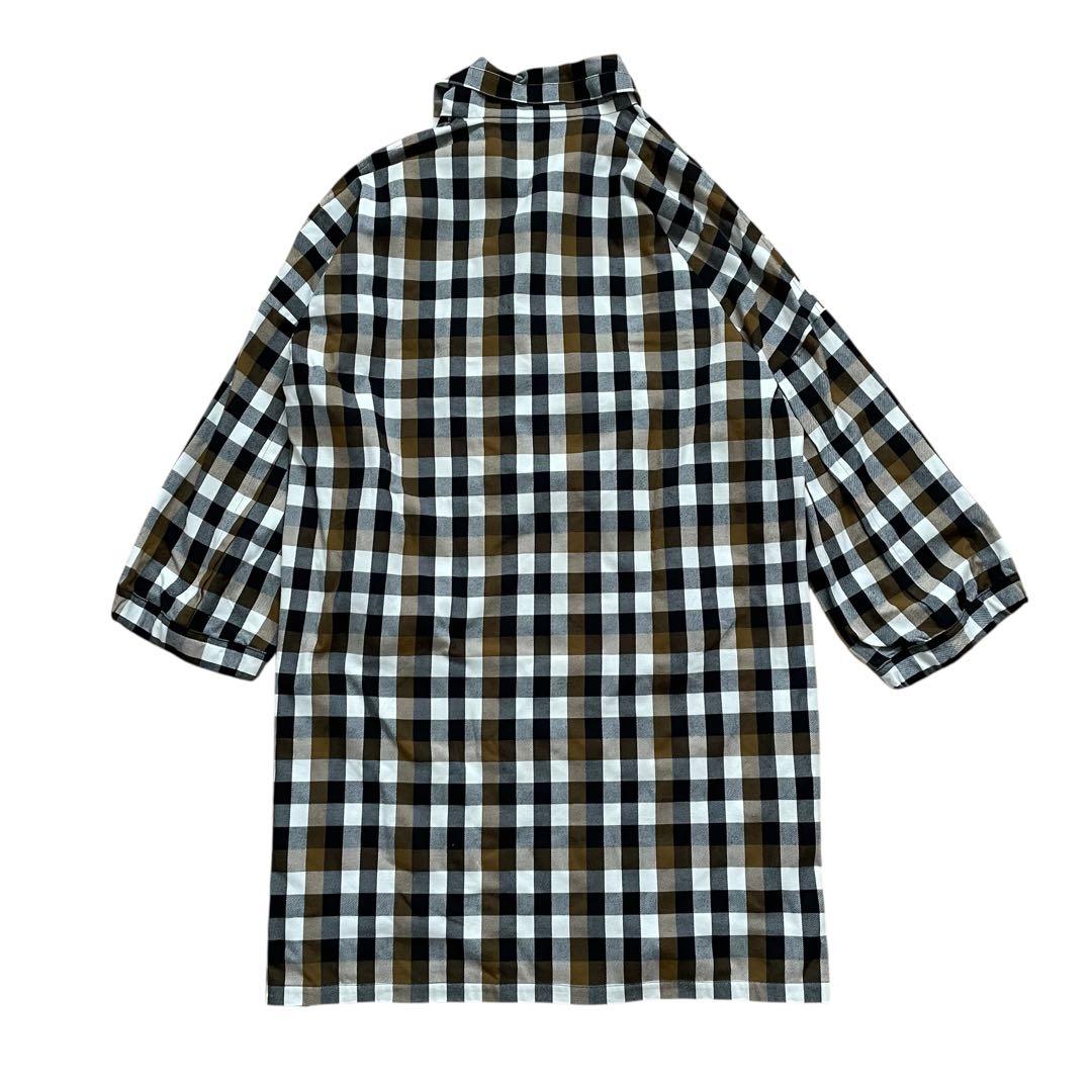 【美品】UJOH アノラックワンピース チェック