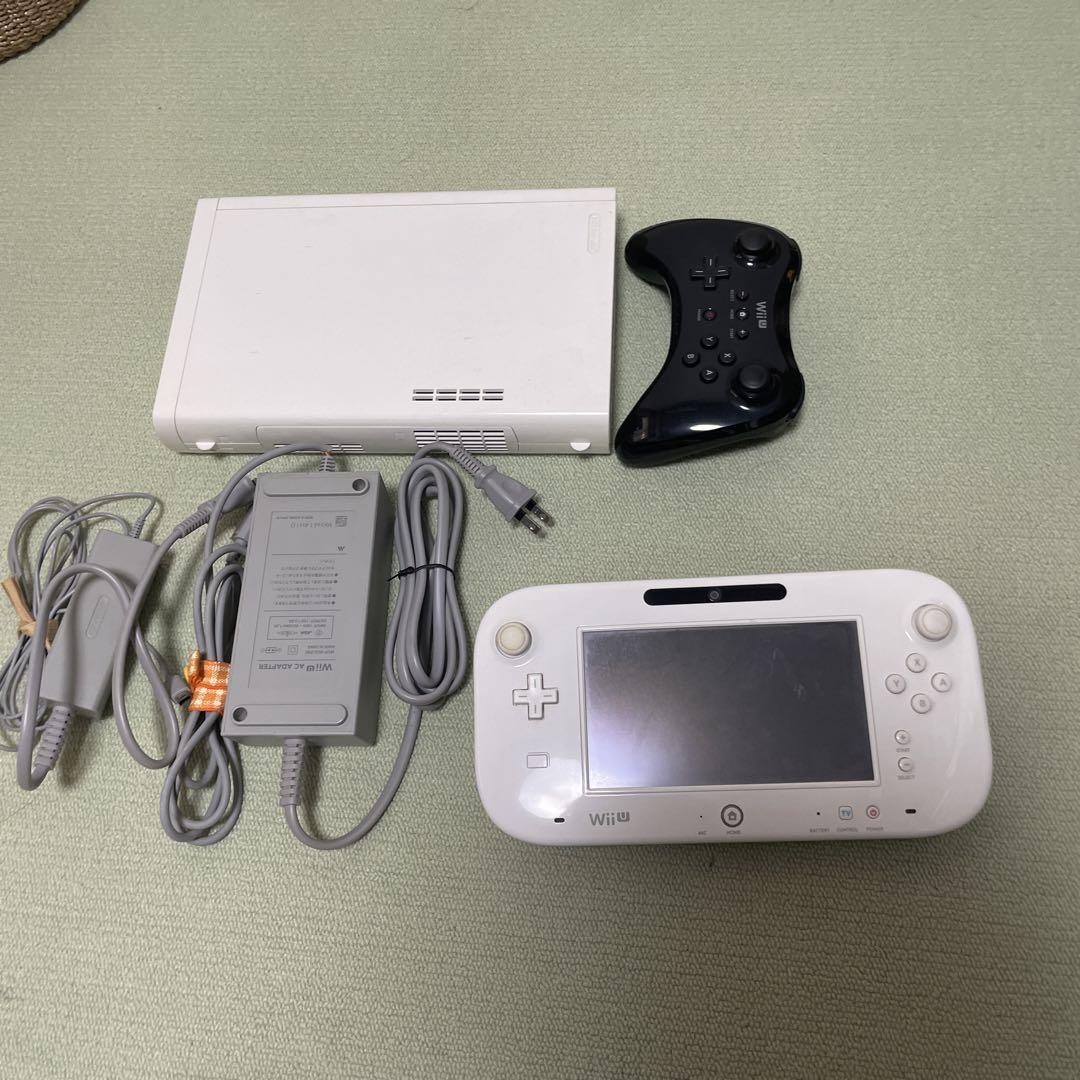 Wii U本体カセットコントローラー Wii U本体とコントローラーセット - メルカリ