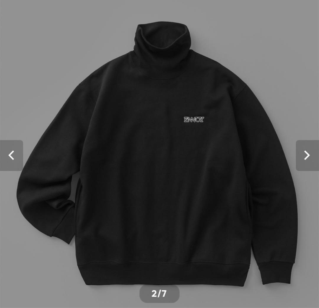 トップス ennoy ELECTRIC LOGO TURTLENECK