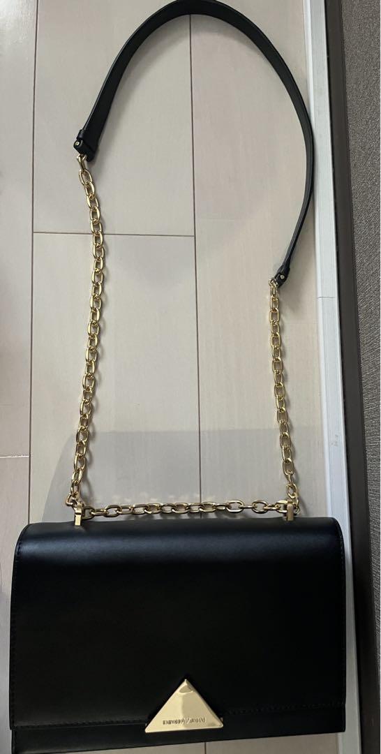 新品未使用正規品】エンポリオアルマーニ ショルダーバッグ 黒