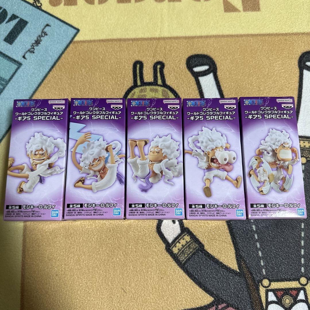 ワンピース ワールドコレクタブルフィギュア ギア5 ニカ SPECIAL 全5種