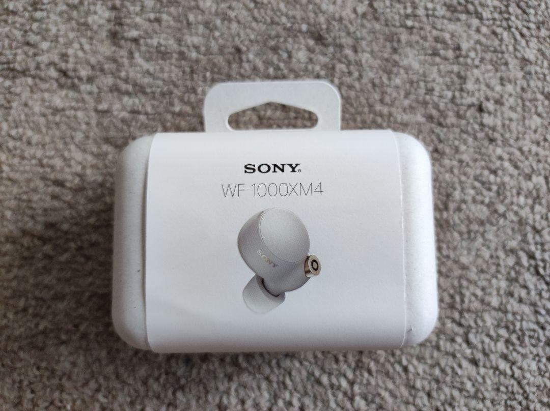 SONY フルワイヤレスイヤホン シルバー WF-1000 XM4