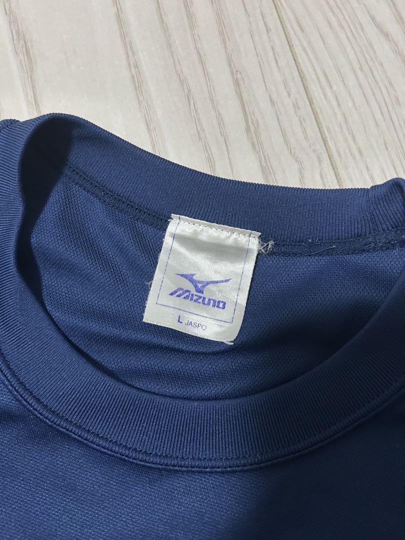 Mizuno 日体大バレーボール　チームシャツ 練習着　紺
