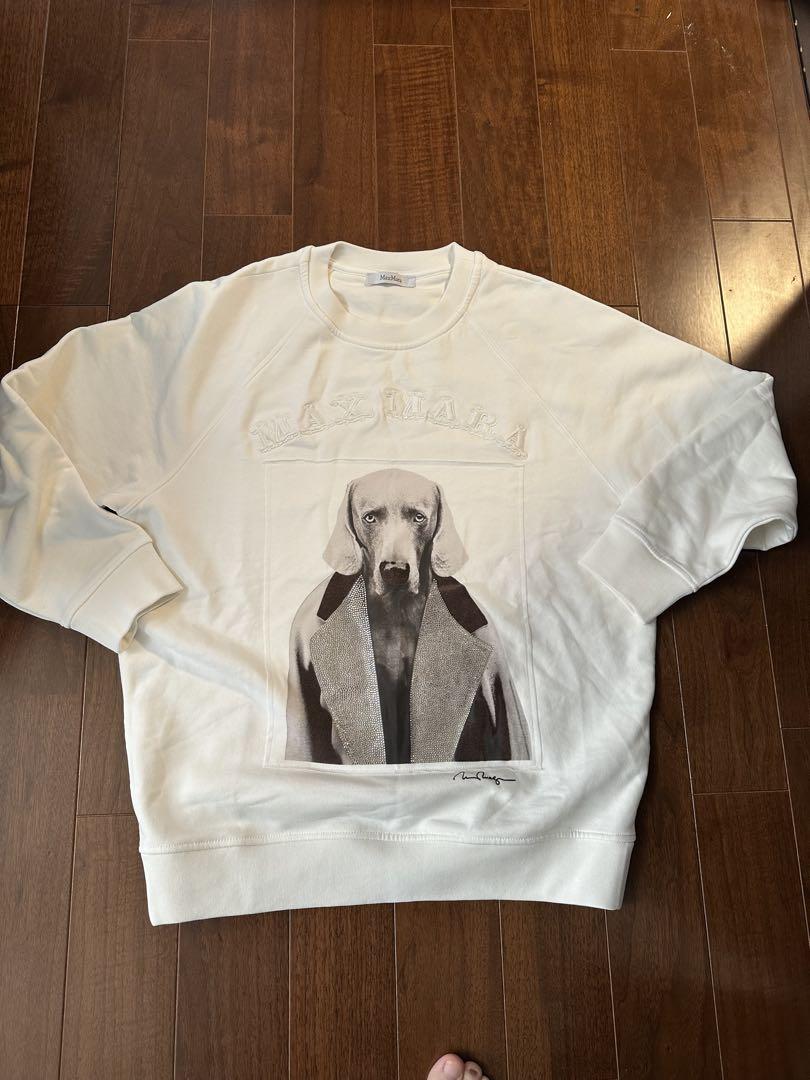 Max Mara 犬プリント スウェット