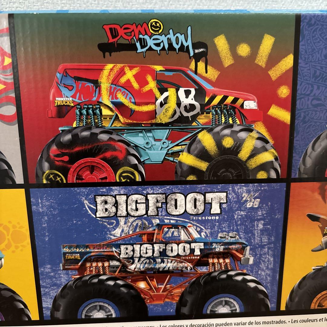 ホットウィール モンスタートラック トランスポーター ミニカー アソート