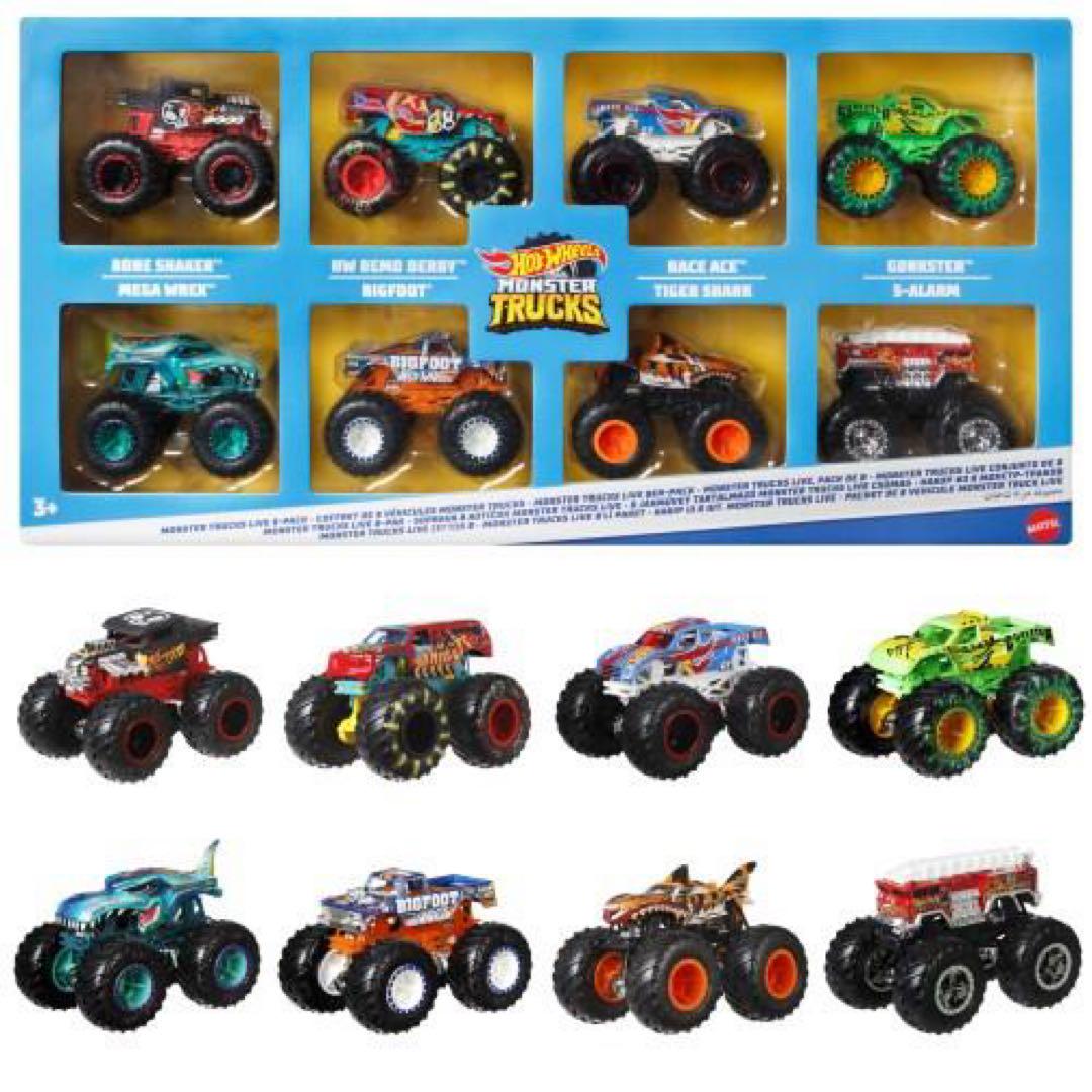 ホットウィール モンスタートラック トランスポーター ミニカー アソート
