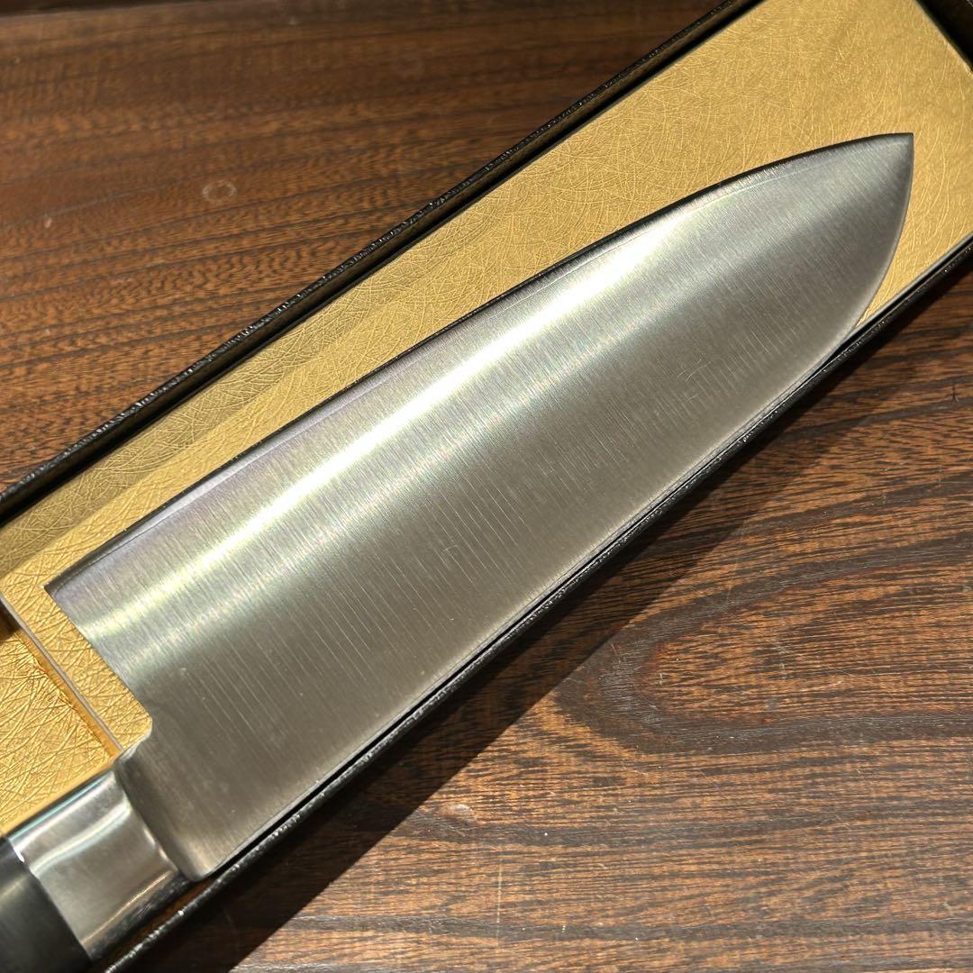藤次郎　DPコバルト合金鋼　三徳包丁　刃渡170mm 全長295mm
