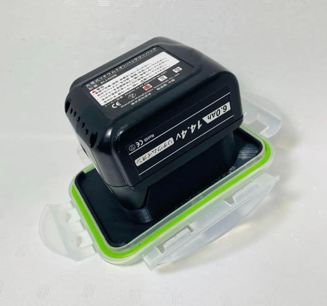 2025年レディースファッション福袋 電動リールバッテリーボックスセット 6000mAh 14.4V専用 マキタ リール