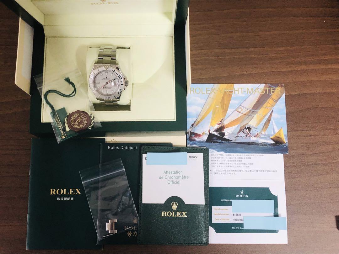 ROLEX 自動巻き腕時計 16622 シルバー美品