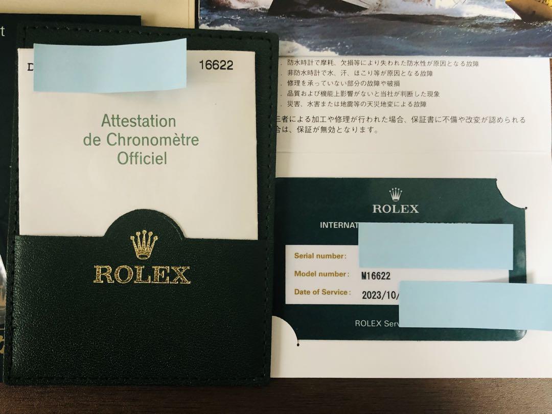 ROLEX 自動巻き腕時計 16622 シルバー美品