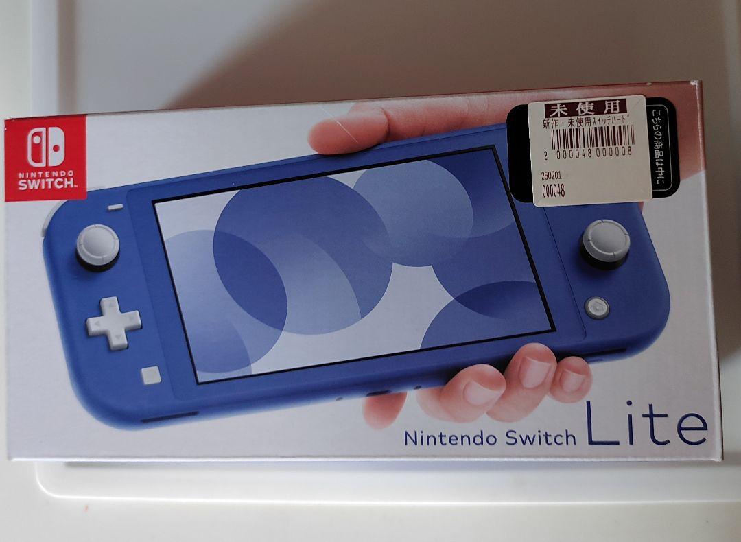 Nintendo Switch Lite 青 本体 ACアダプター付き Nintendo Switch Lite ブルー 箱、ACアダプター付き - メルカリ
