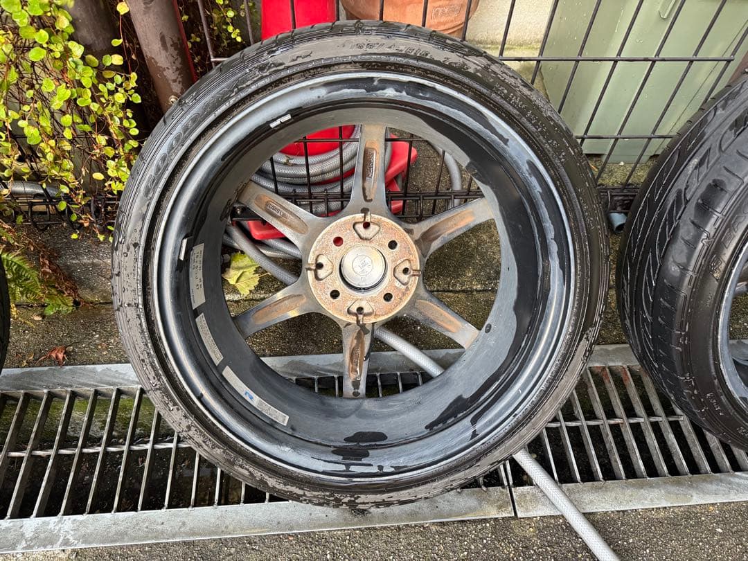 RAYS VR 16インチ ブラックアルミホイール 5.5j 47