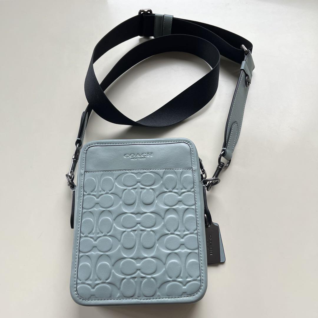 【税込?送料無料】 COACH ミントグリーン ショルダーバッグ バッグ