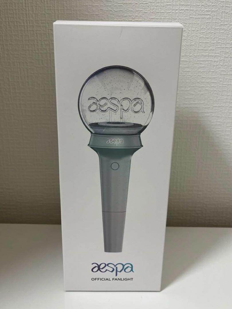 aespa 公式ペンライト　トレカ&ショーケースチケット付き