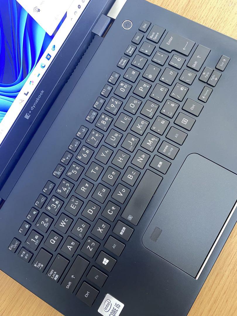 東芝ノートパソコン/i5-10210U/NVMe SSD128GB/メモリ8GB