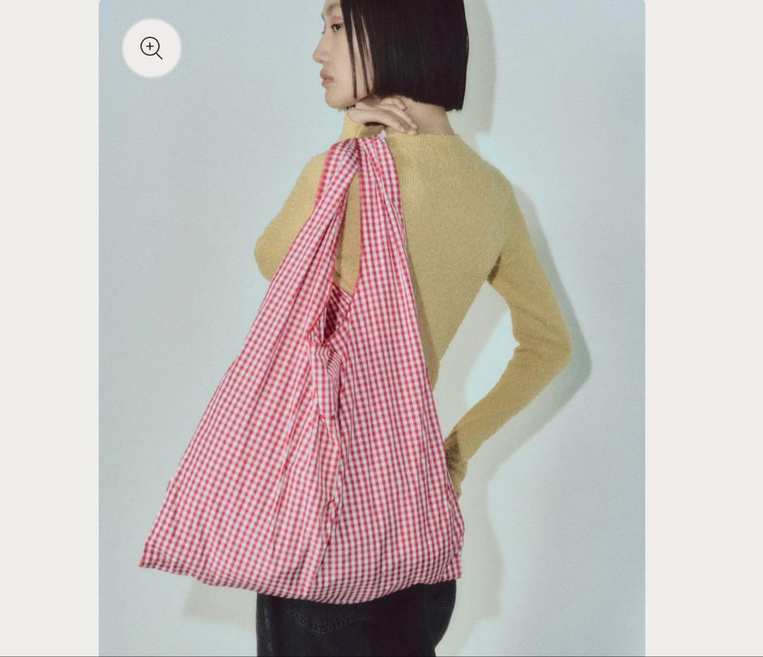 完売品！ VAKT. bag / NYLON CHECK RED 百々千晴