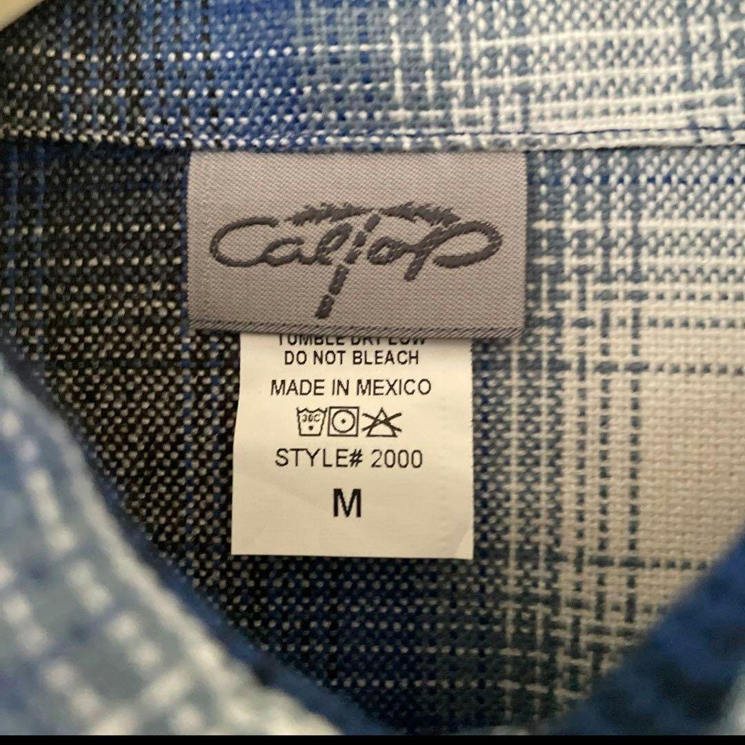 CALTOP 長袖チェックシャツ キャルトップ