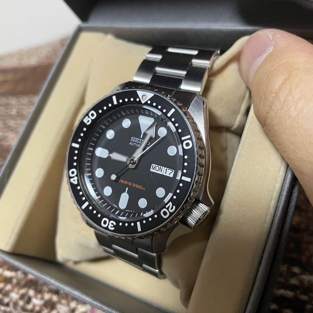 セイコー SKX007 7S26-0020 200Mダイバー デイデイト