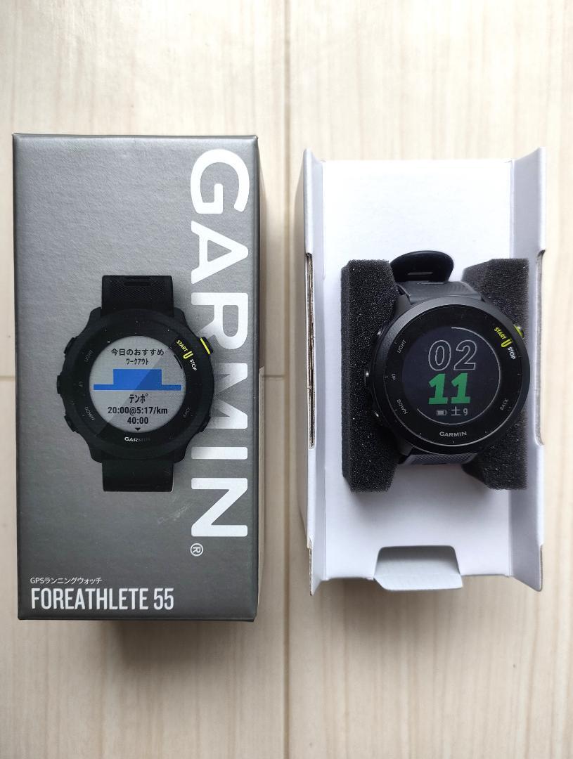Garmin】ForeAthlete 55 Black