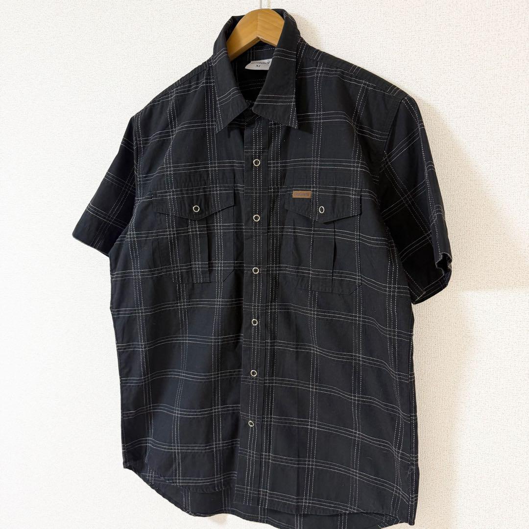 Carhartt ワークシャツ ステッチチェック Mサイズ