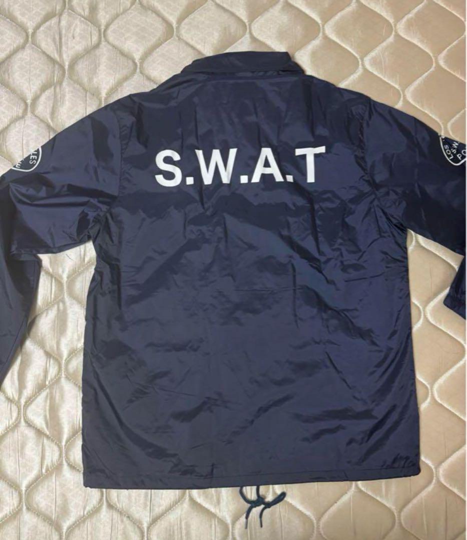 送料込　スワット　LAPD SWAT コーチジャケット 　M サバゲ