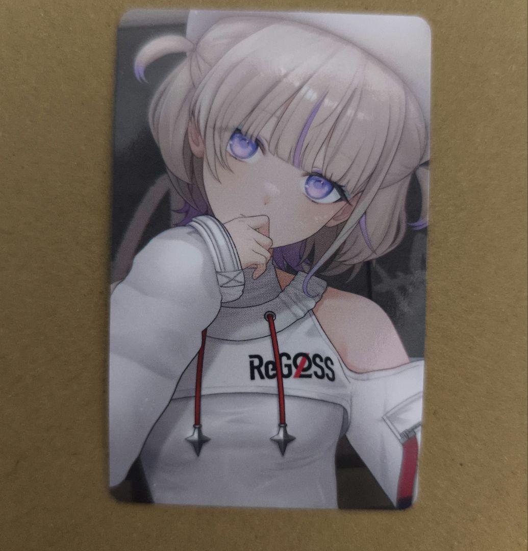 ReGLOSS アルバム 特典 ミニカード 轟はじめ