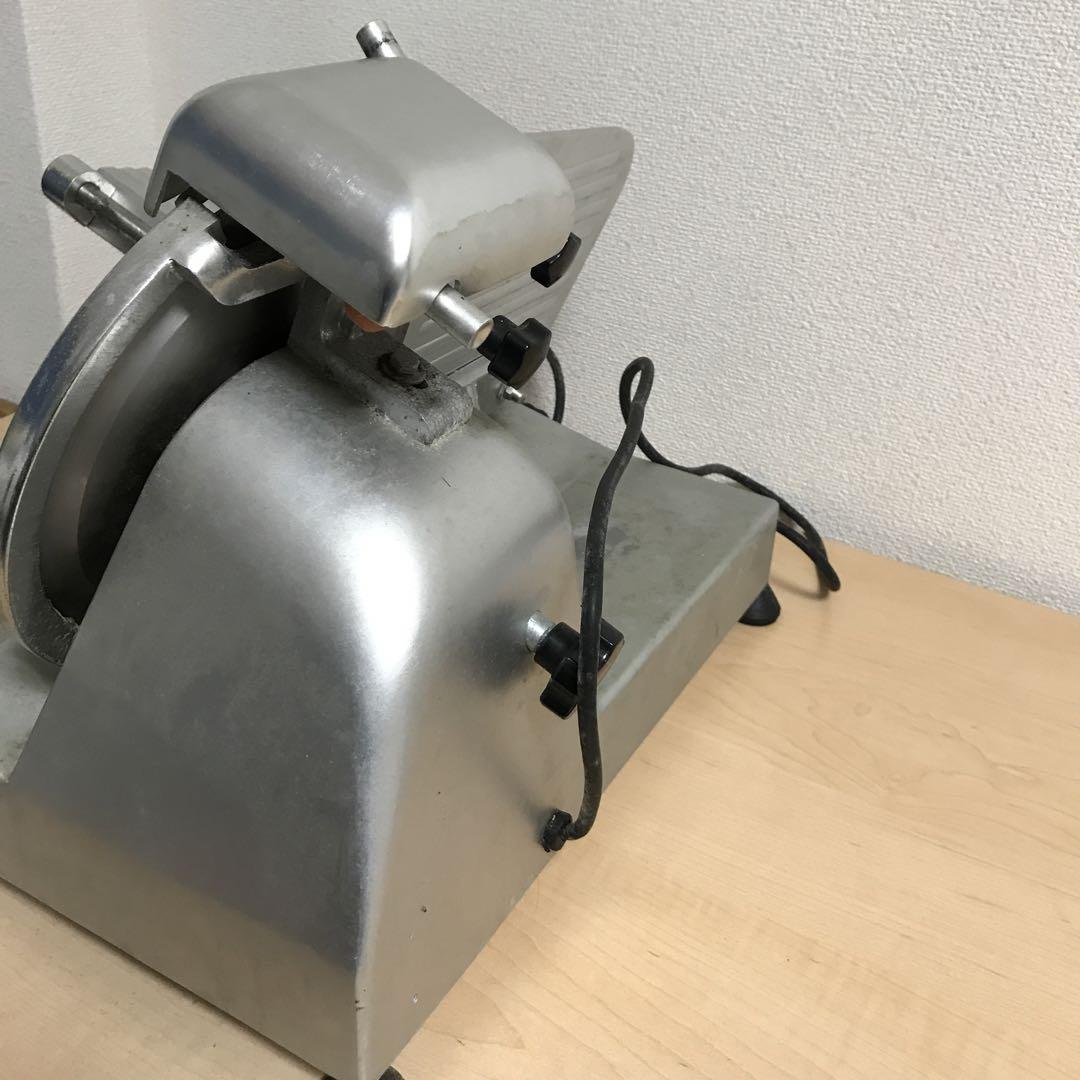 業務用 ミートスライサー 100V TBMS-250N 回転刃25cm