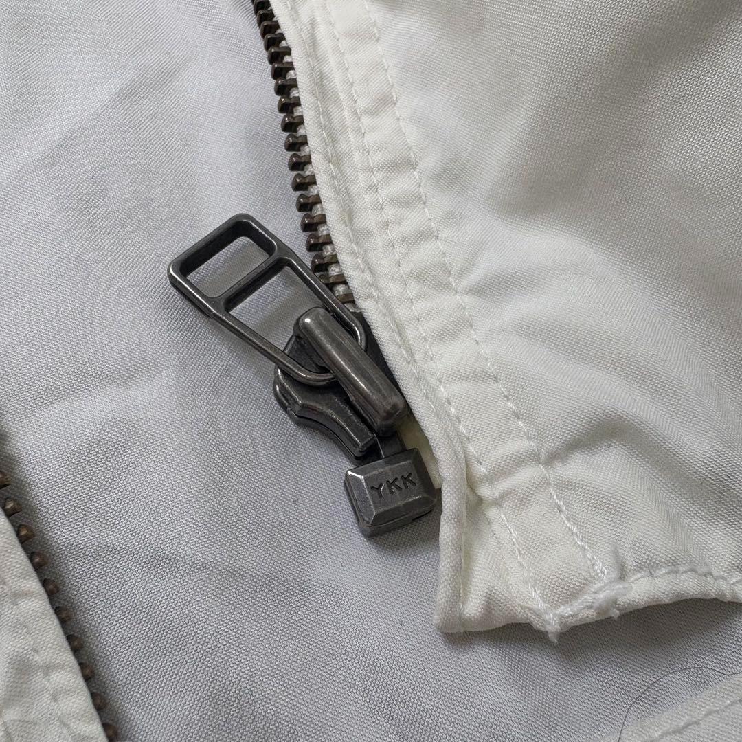 AVIREX 刺繍 虎 スカジャン ベトジャン スーベニア 白 ホワイト