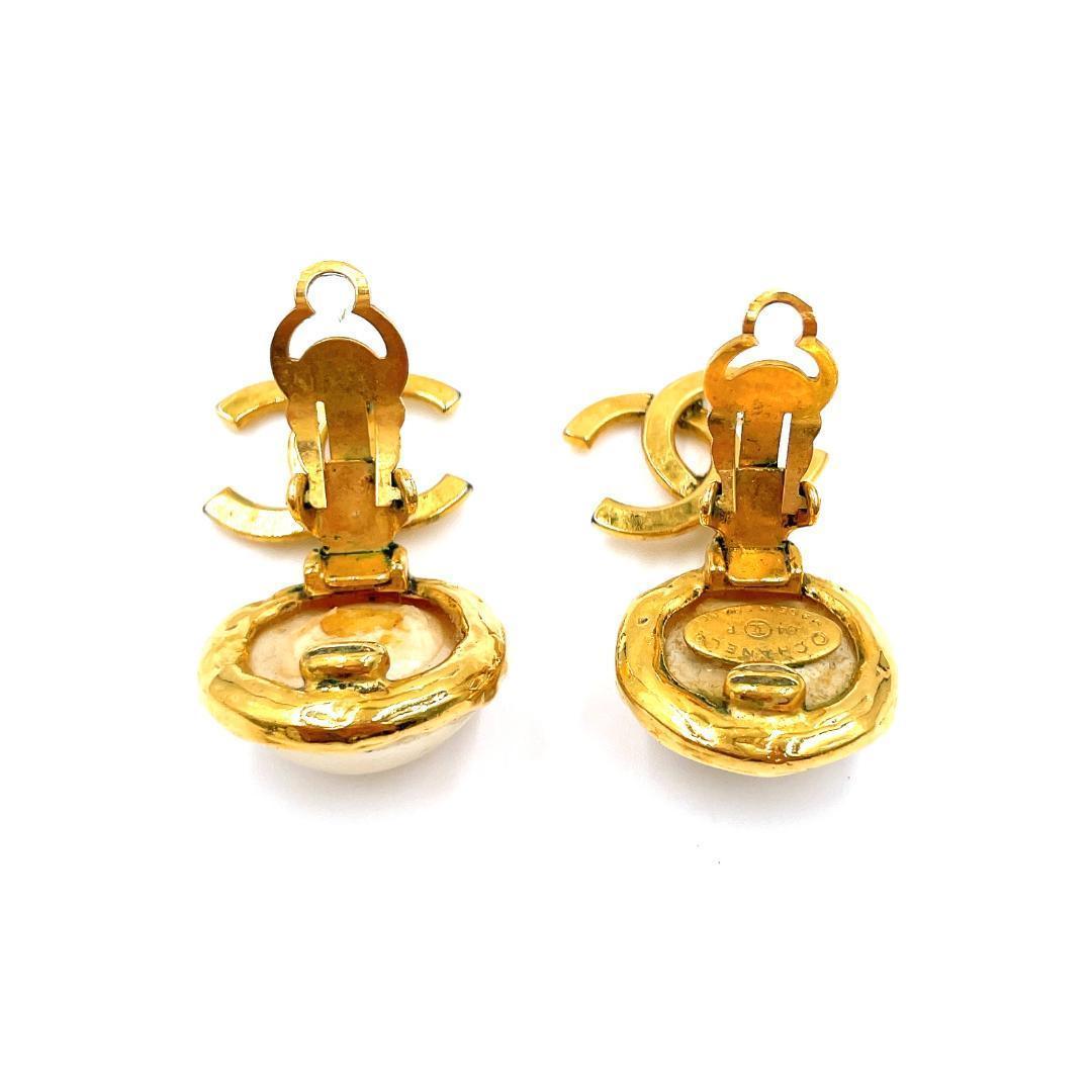 ✨️美品✨️ シャネル ココマーク パール イヤリング レディース ヴィンテージ
