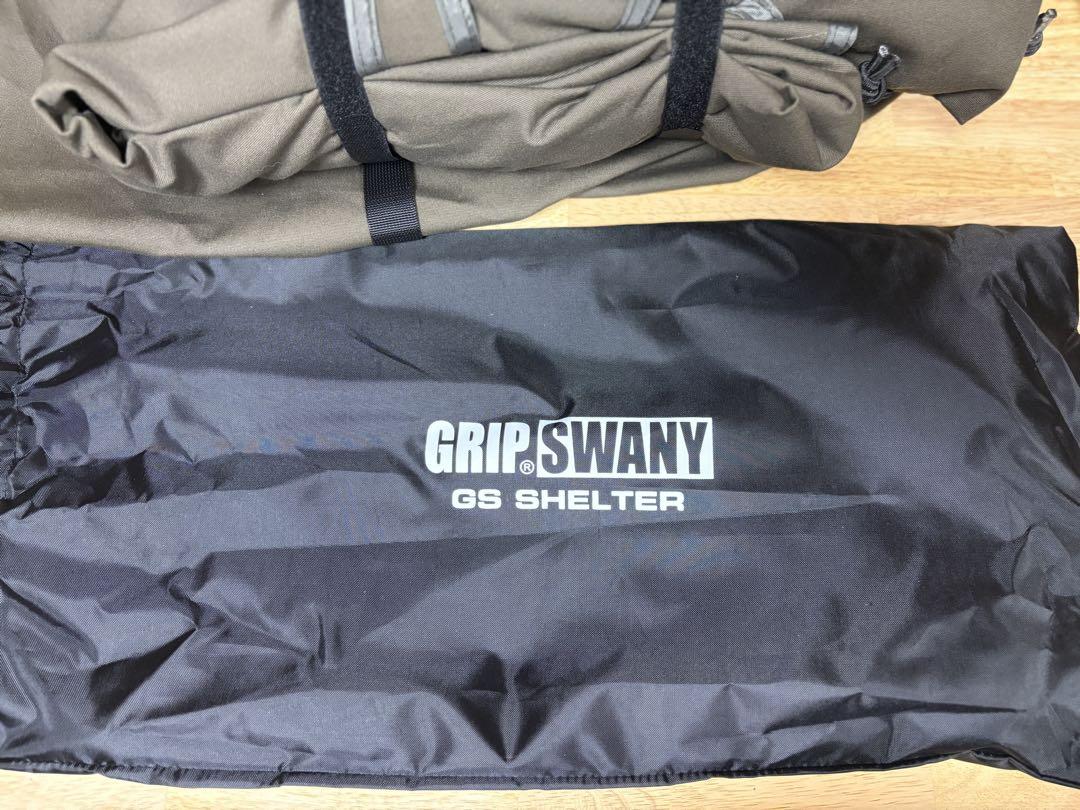 グリップスワニー GS TENT オリーブ&GS SHELTER&ポール グリップスワニー GS TENT オリーブ&GS SHELTER&ポール