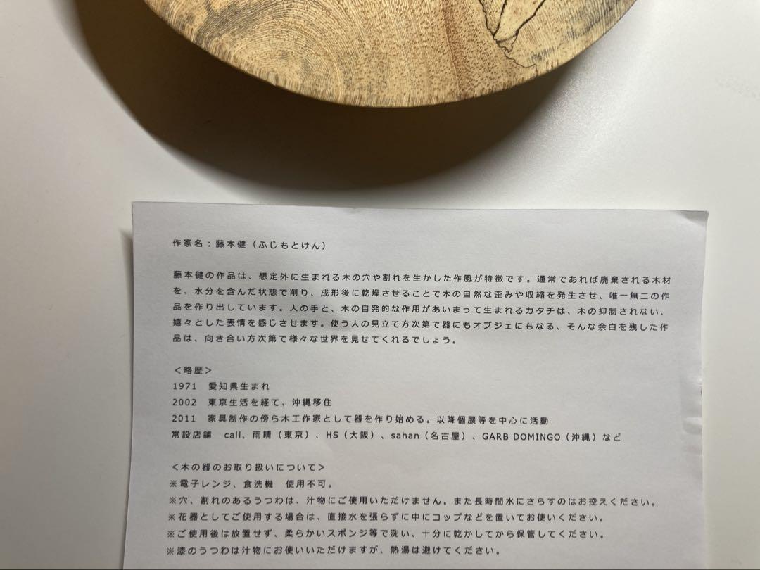 藤本健 ガジュマル器 沖縄 - メルカリ