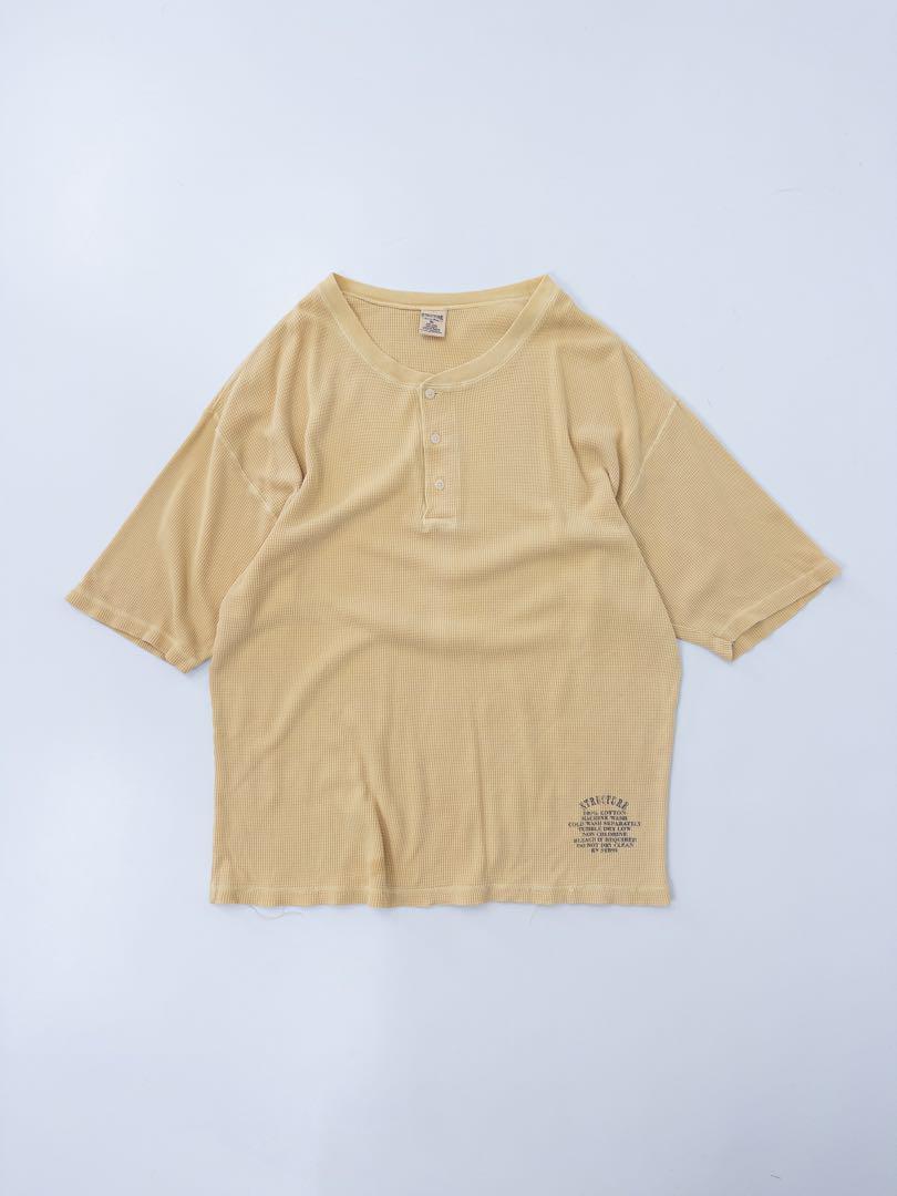 90s ヘンリーネックサーマルカットソー ヴィンテージ古着