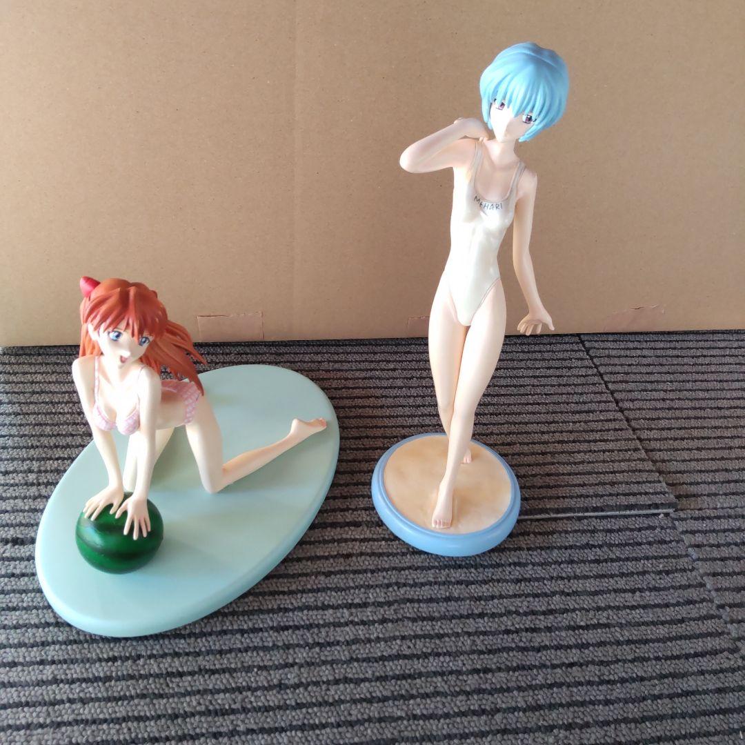 新世紀エヴァンゲリオン 綾波レイ アスカ フィギュア コールドキャスト