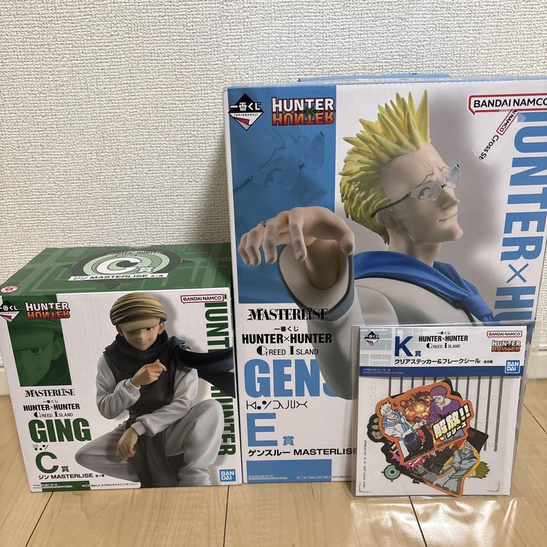 HUNTER×HUNTER ジン まとめ売り セット HUNTER×HUNTER フィギュアセット ジン・ゲンスルー