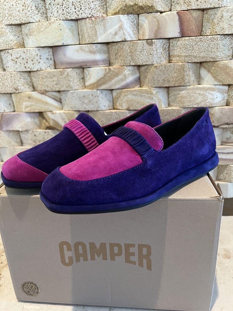 人気の雑貨がズラリ！ お纏めご購入 ツインズスエードローファー 新品未使用CAMPER 靴