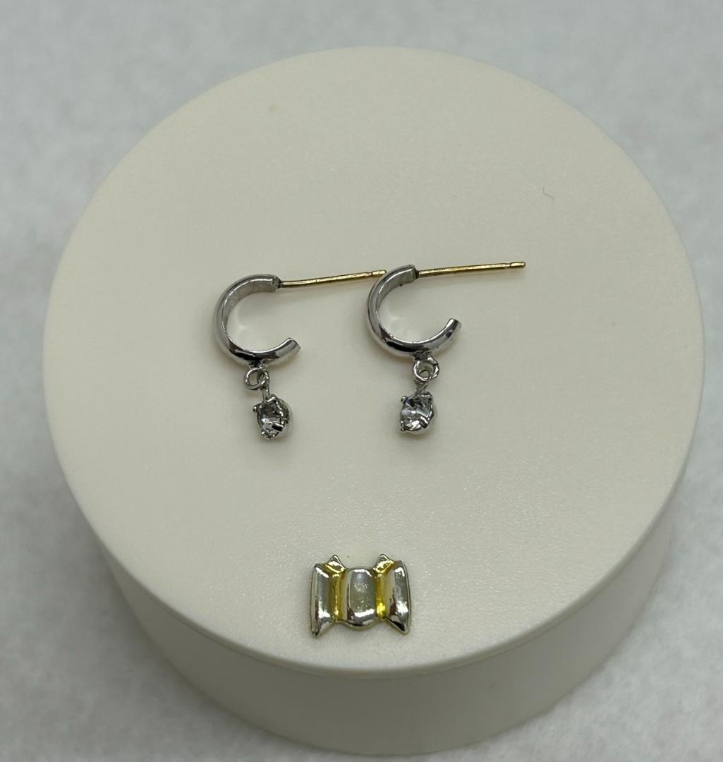 K18 ピアス 2点セット 刻印あり