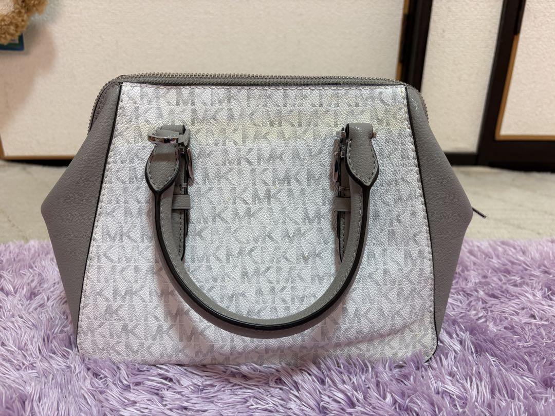 MICHAEL KORS ハンドバッグ グレー/ホワイト MICHAEL KORS ハンドバッグ グレー/ホワイト