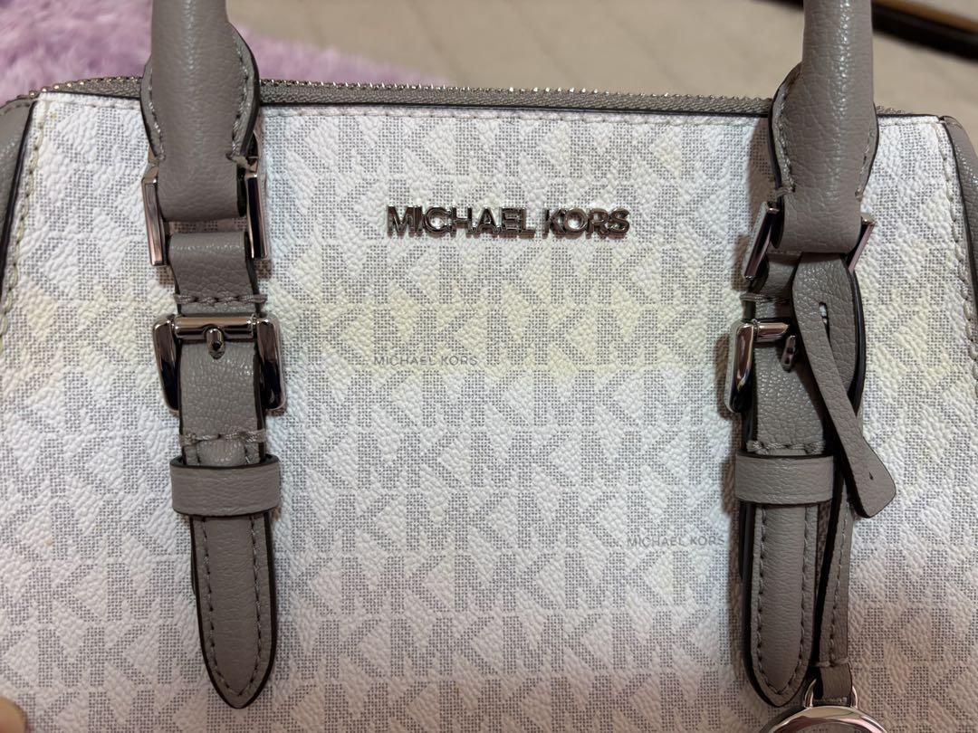 MICHAEL KORS ハンドバッグ グレー/ホワイト MICHAEL KORS ハンドバッグ グレー/ホワイト