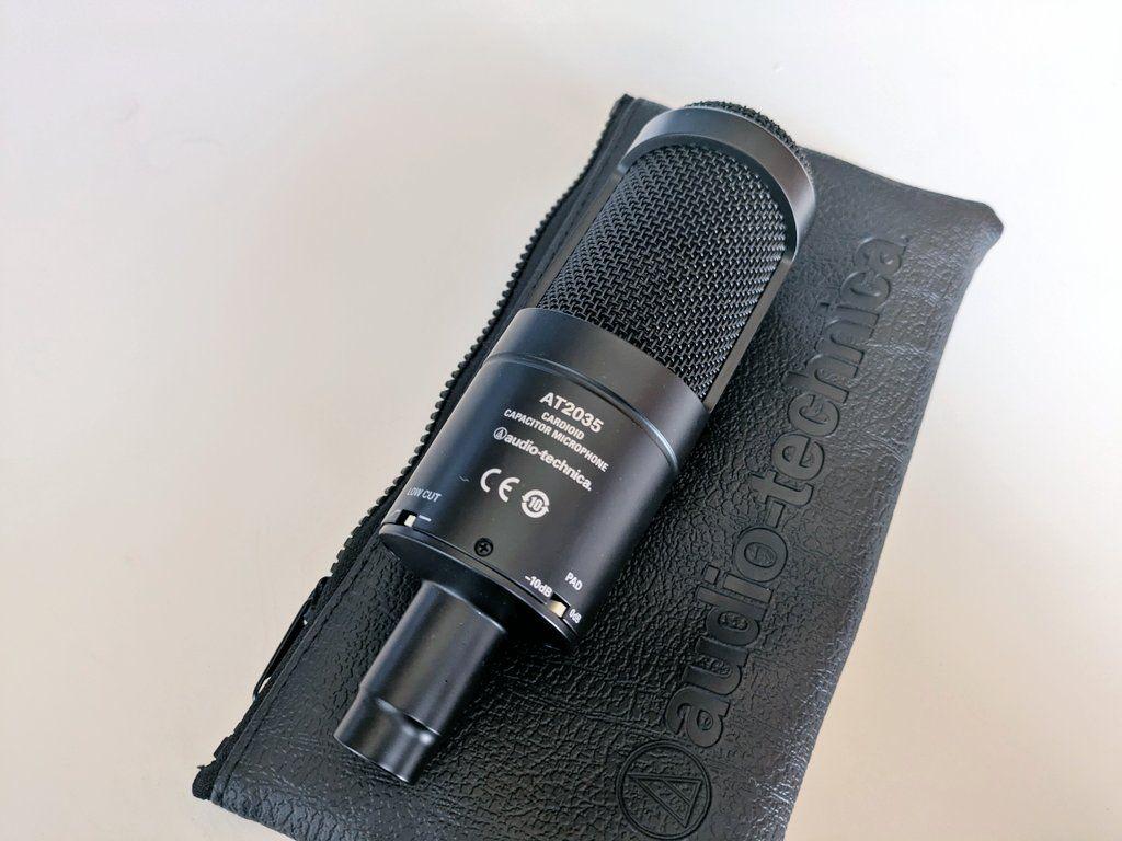 Audio-Technica AT2035 コンデンサーマイク 単一指向性