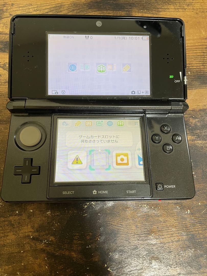 ニンテンドー3DS コスモブラック ソフト付 ニンテンドー3DS コスモブラック ソフト付