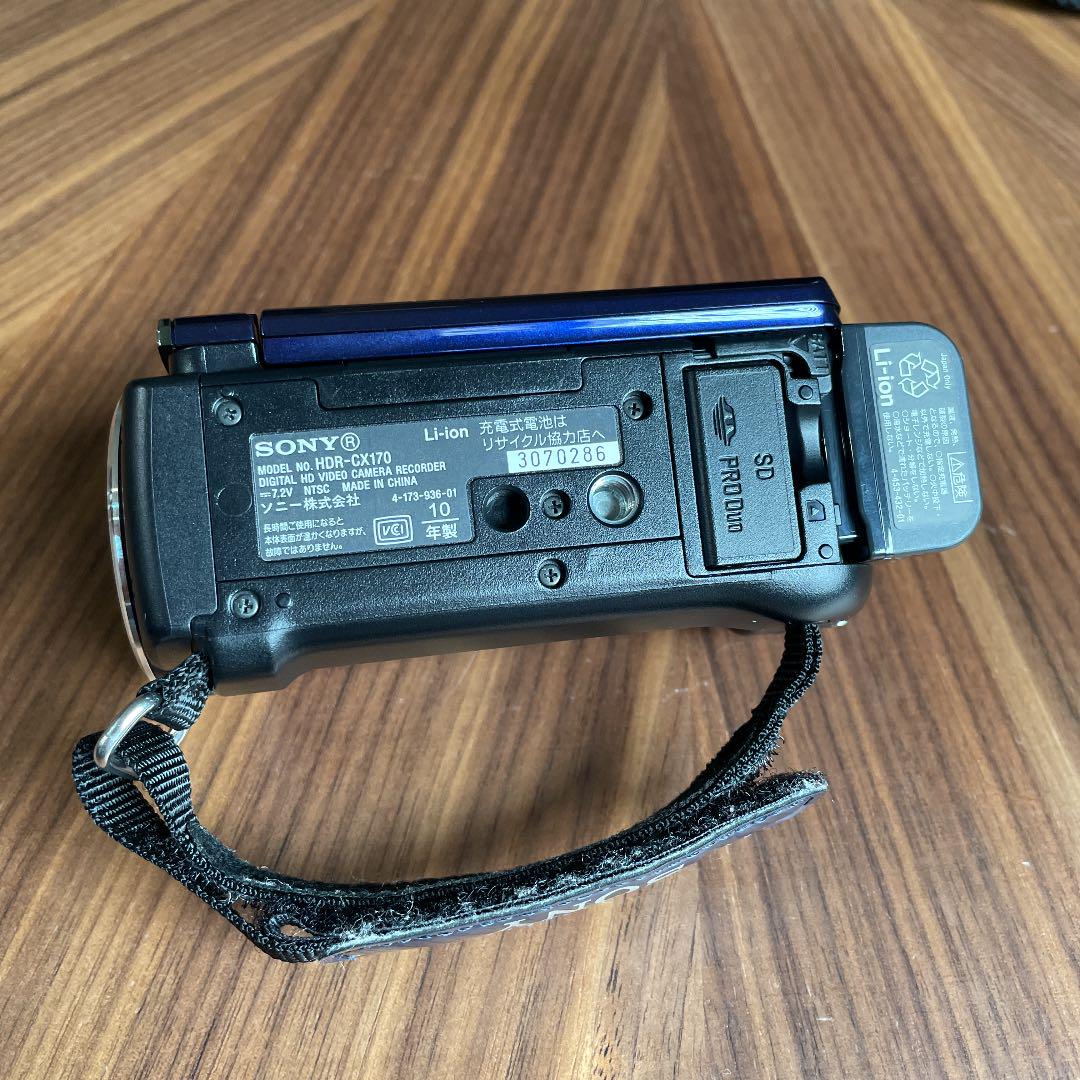 SONY HDR-CX170 3.1 ビデオカメラ VH7rz-m63445156616 定番正規店