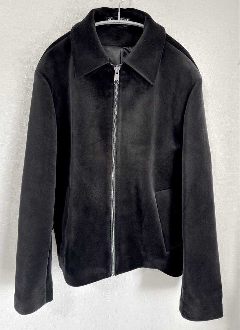 ZARA ベルベットジャケット