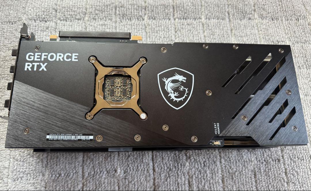 グラフィックボード・グラボ・ビデオカード MSI RTX4090 GAMING X TRIO 24GB