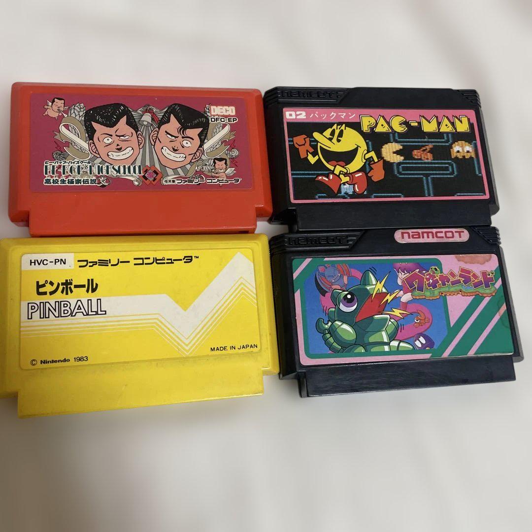 ファミコンソフト４本セット【中古・FC日本版】 ファミコンソフト4本セット - メルカリ