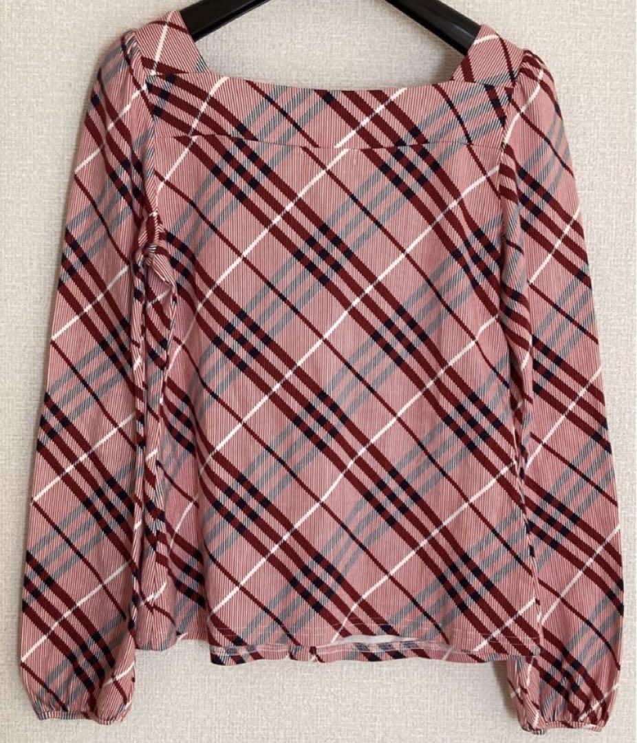 【美品】バーバリーブルーレーベル　長袖カットソー　38サイズ